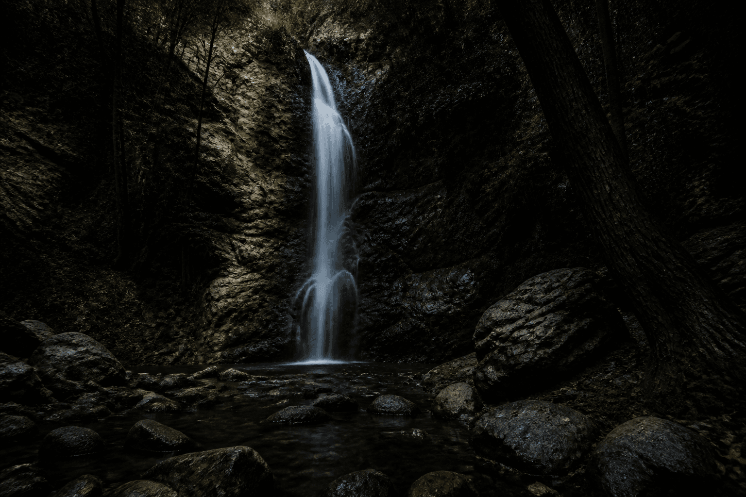 Waterfall in the forest