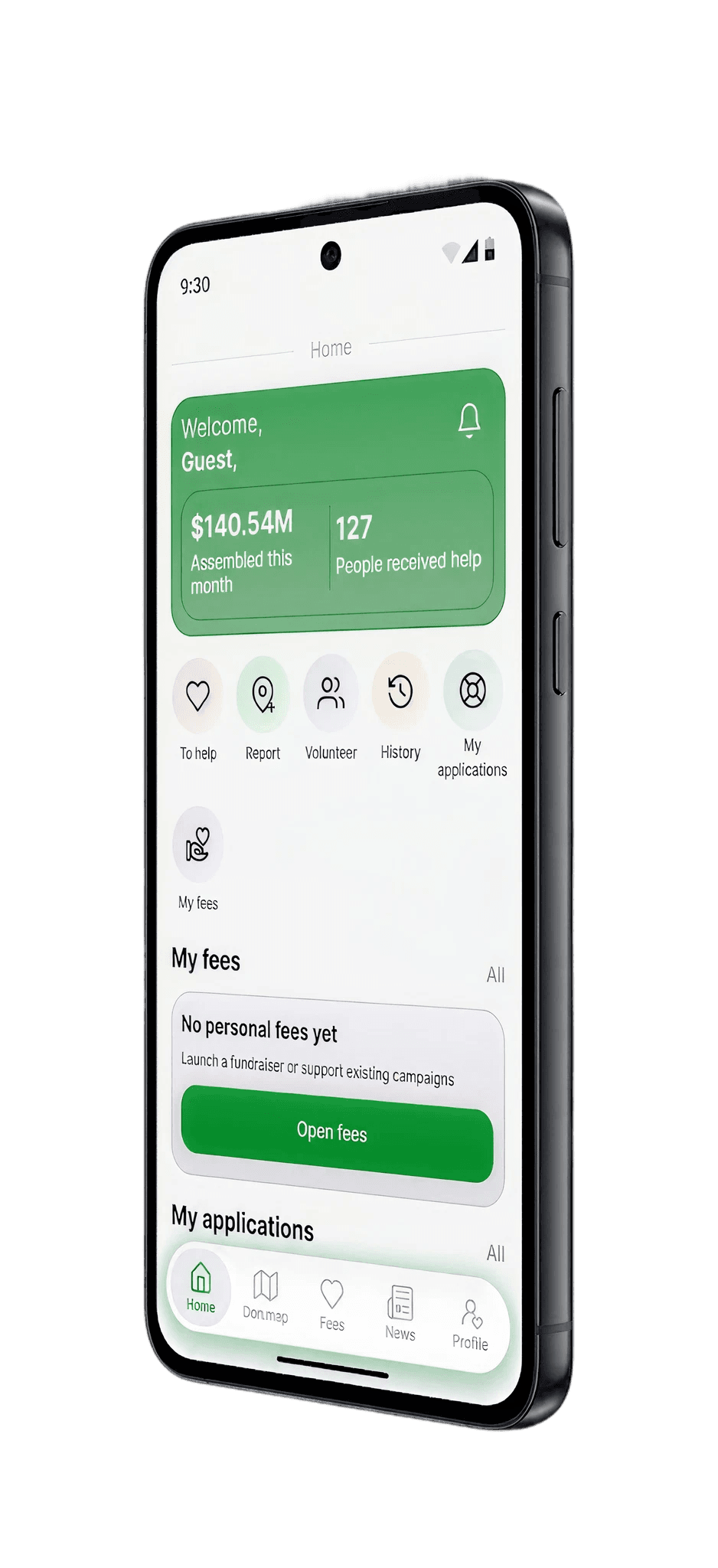 Heart Responders app screen